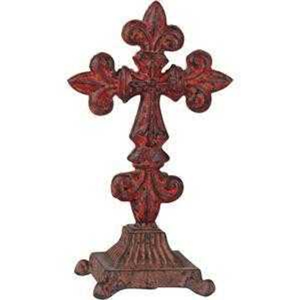 Wilco Home Metal Cross Table Decor