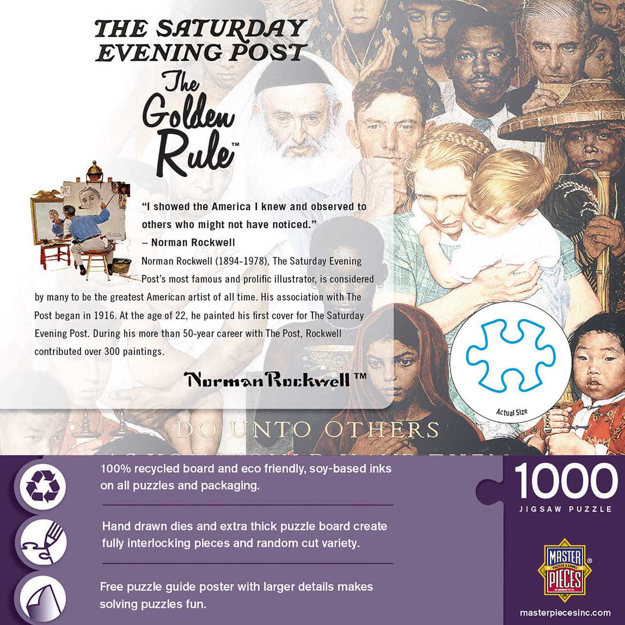 Saturday Evening Post - The Golden Rule 1000pc Puzzle