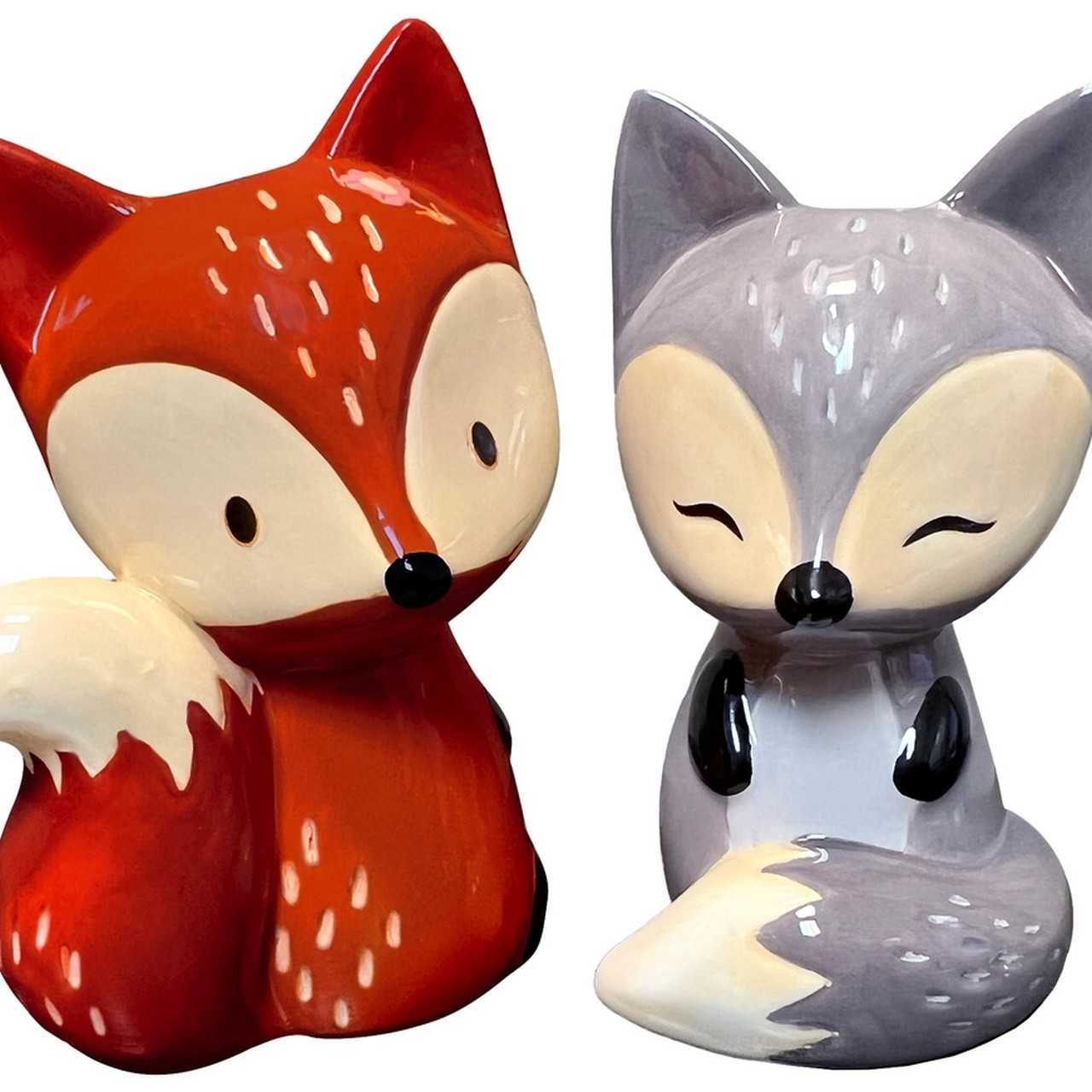 Streamline Sweetie Fox Salt and Pepper Shakers