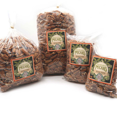 Desirable Pecan Halves - 8 oz to 5 Pounds