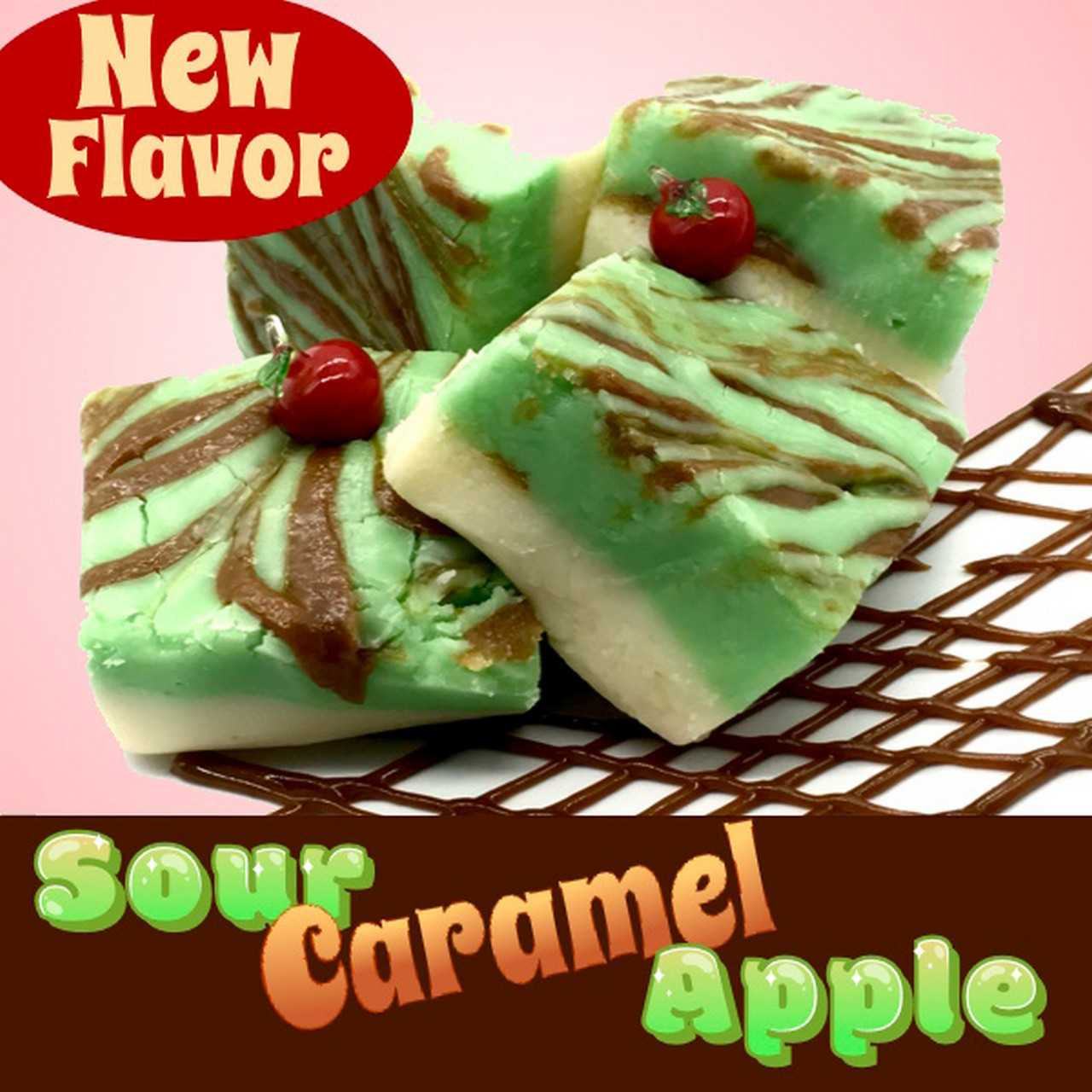 Sour Caramel Apple Fudge