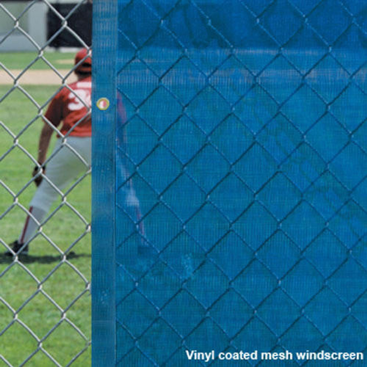 Buy Vinyl Coated Polyester Mesh Wind/Privacy Screen - 8 oz