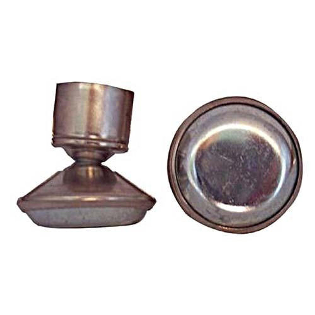 Swivel Chair Leg Glide with Ferrule, Steel Base
