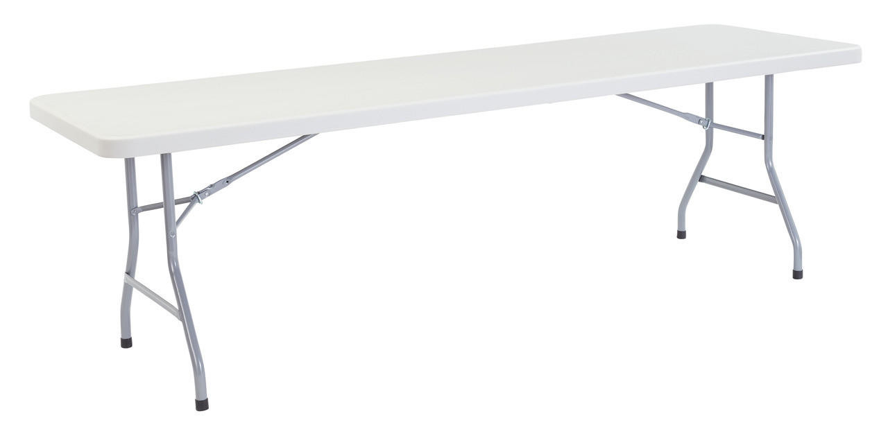 National Public Seating Plastic Folding Table
