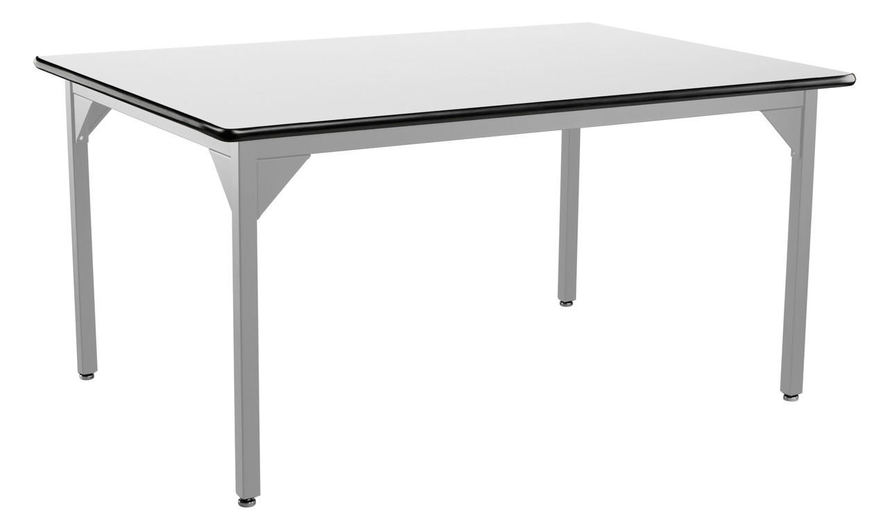 Buy NPS Heavy Duty Steel Table, Gray Frame, 48 x 60 x 30