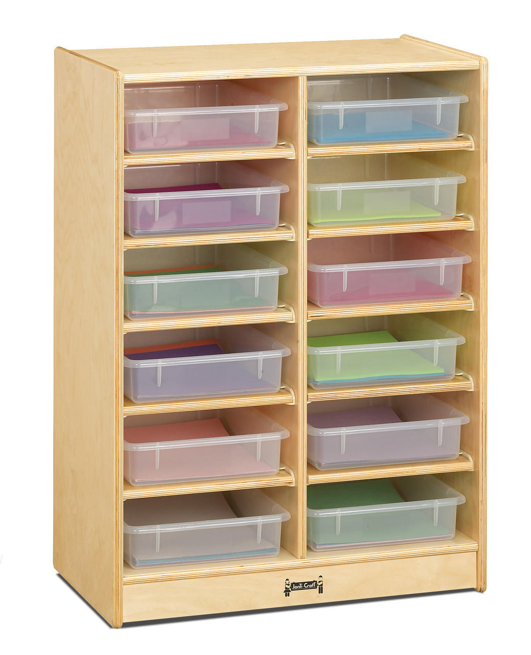Buy Jonti-Craft 12 Paper-Tray Mobile Storage - with Clear Paper-Trays