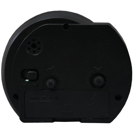 Equity By La Crosse 14080 Night Vision Analog Alarm Clock – Battery Powered, Easy To Read!