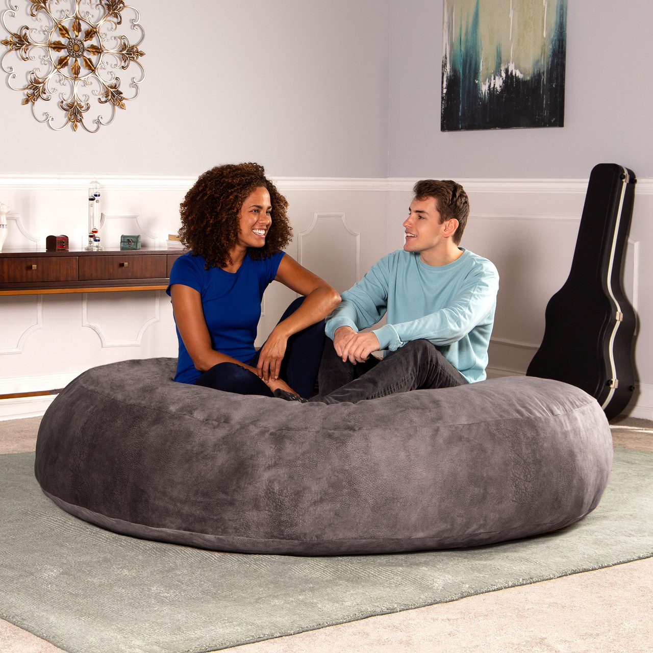 Buy Jaxx 6 Foot Cocoon- Giant Bean Bag for Adults - Padded