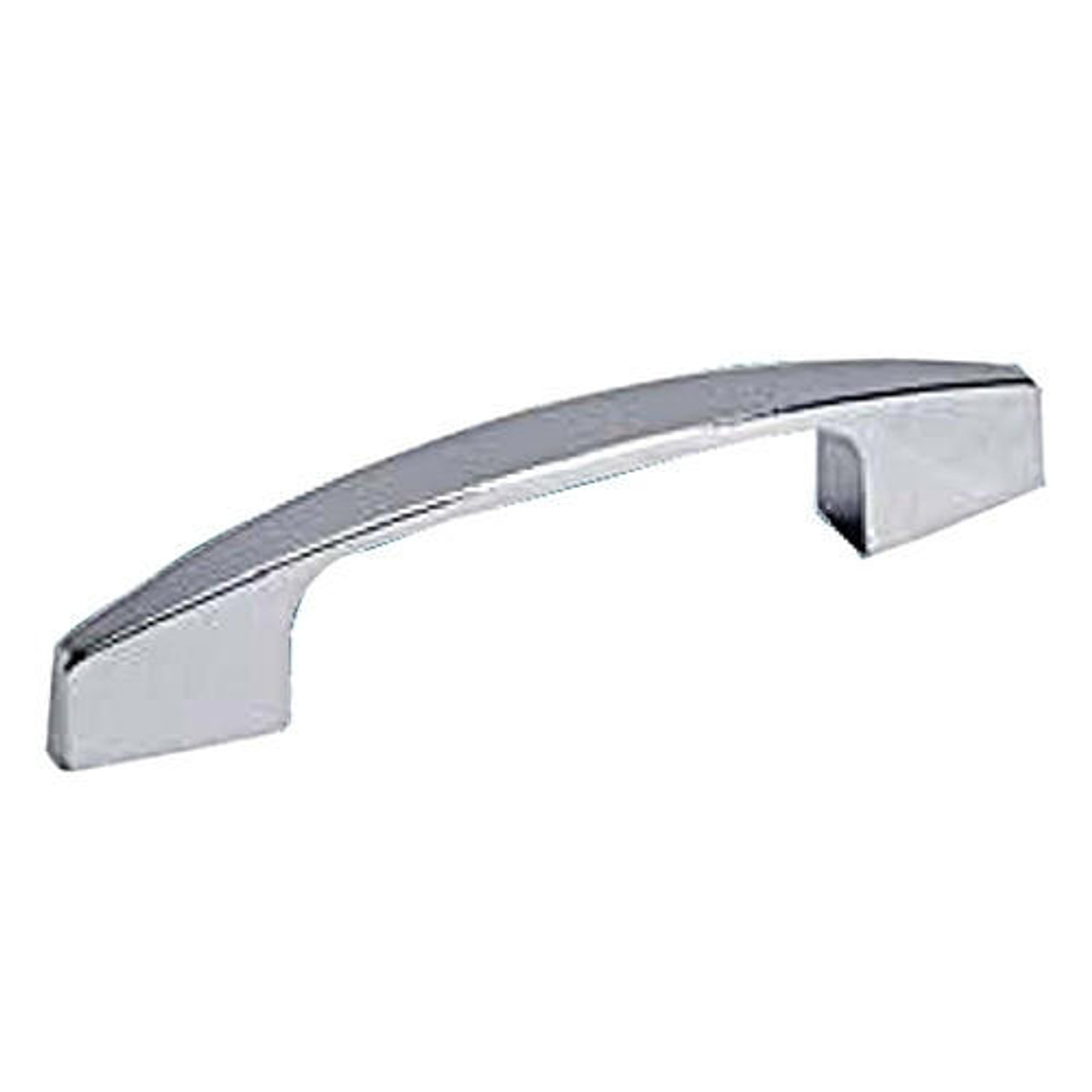 Pull handle with 2-3/4 inch hole OC; Chrome plated zamak