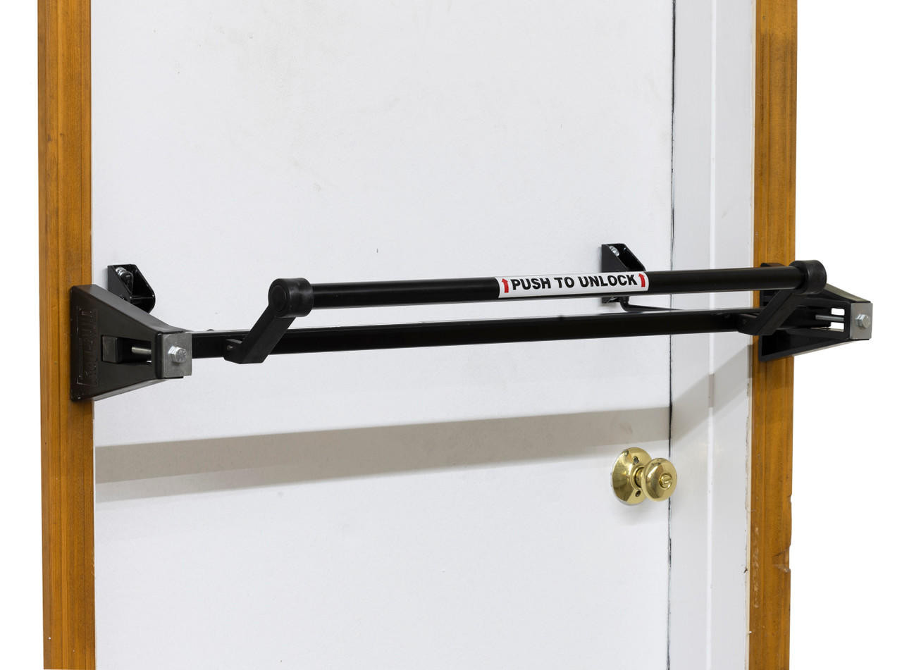 Adjustable Security Bar Home Metal Door Brace Lock House Safety