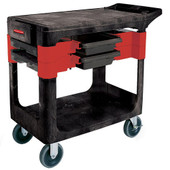 Trades Cart Black Newell Rubbermaid Shiffler Furniture and Equipment for Schools