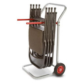 Raymond Folding Chair Dolly, Holds Up To 10 Folding Chairs Raymond Engineering Shiffler Furniture and Equipment for Schools