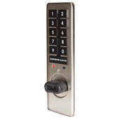 Zephyr Electronic Keypad Lock with Card Access, Permanent or Shared Use - Vertical Mount Zephyr Shiffler Furniture and Equipment for Schools