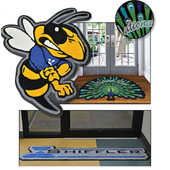 M + A Custom Shape Indoor Logo Mat - 4'W x 3'L M+A Matting Shiffler Furniture and Equipment for Schools