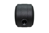 Twin soft wheel caster; 2-3/8" dia