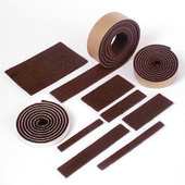 Protective Felt Strips, Brown - 1" x 6" Shiffler Shiffler Furniture and Equipment for Schools