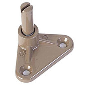 Type E, V-shaped Bracket, 2 identical loose pin Brackets, for Pew Kneeler Other Shiffler Furniture and Equipment for Schools