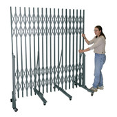 Superior Portable Gate For Corridor Opening Widths 11'-0" - 15'-0" - 736 Sport Silver