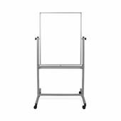 30"W x 40"H Double-sided Magnetic Whiteboard Luxor Shiffler Furniture and Equipment for Schools