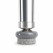 Felt Base Nylon Cap for Glide Base, Grey
