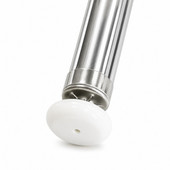Nylon Chair Leg Cap Glide Base - White