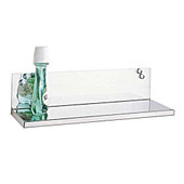 Meek Stainless Steel Skyway Shelf, 5"d, Bright Finish Meek Mirrors Shiffler Furniture and Equipment for Schools