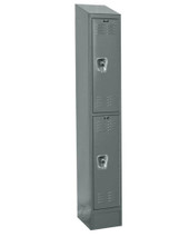 Hallowell ReadyBuilt II Locker Complete, 12"W x 12"D x 82"H - Double Tier, 1 Wide, Assembled Hallowell Shiffler Furniture and Equipment for Schools