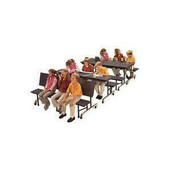 Palmer Hamilton, LLC Palmer 34M Series Convertible Cafeteria Table/Bench with Black EdgeGuard, Adjustable 27/29" Height, and Powder Coat Frame
