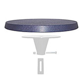 Shiffler Universal Replacement Cafeteria Table Stool Top, 12-3/4" Diameter