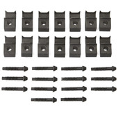 Elkay Bag of 14 Speed Clips and 14 Self Rim Screws Elkay Shiffler Furniture and Equipment for Schools