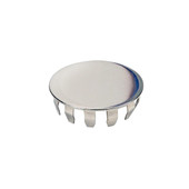 Elkay Stainless Steel 1-5/8" Snap-in Faucet Hole Cover Brushed Finish Elkay Shiffler Furniture and Equipment for Schools