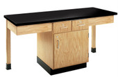 Diversified Woodcrafts 2 Student Cupboard Table Chem Diversified Woodcrafts Shiffler Furniture and Equipment for Schools