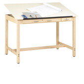 Diversified Woodcrafts Instructors Drafting Table - 60"w Diversified Woodcrafts Shiffler Furniture and Equipment for Schools