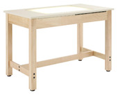 Diversified Woodcrafts Light Table, Adjustable Top