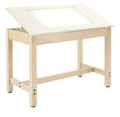 Diversified Woodcrafts Light Table, Adjustable Top