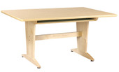 Diversified Woodcrafts Planning Table, Birch, Laminate, 30h