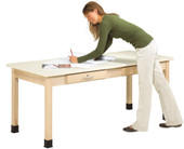 Diversified Woodcrafts Planning Table - 30"H Diversified Woodcrafts Shiffler Furniture and Equipment for Schools