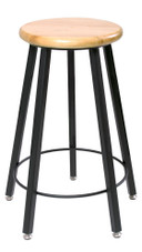 Diversified Woodcrafts Fixed Height Stool, 24"h