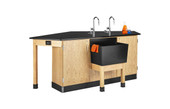 Diversified Woodcrafts Workstation, Forward Vision I Diversified Woodcrafts Shiffler Furniture and Equipment for Schools