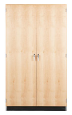 Diversified Woodcrafts Tote Tray Storage - 24 trays, 2 Adjustable & 1 Fixed Shelf