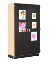 Diversified Woodcrafts Cabinet, Maple, Canvas Door Display