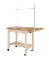 Diversified Woodcrafts Multi-Purpose Mobile Cart, with Drop Leaf 36x24