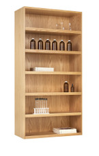 Diversified Woodcrafts Cabinet, Open Lipped Shelves & Bottom