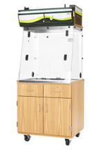 Diversified Woodcrafts Fume Hood Cabinet with Fume Hood & Filter, Pre-filter for Formaldehydes