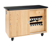 Diversified Woodcrafts Laptop Storage/Recharging Center