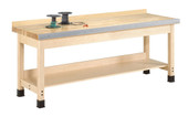 Diversified Woodcrafts Aux Workbench - Wall Series 32", 96"W