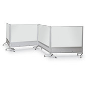 MooreCo D.O.C. Mobile Wall Partition - 4'W x 6'H, Porcelain Steel (both sides) MooreCo Shiffler Furniture and Equipment for Schools