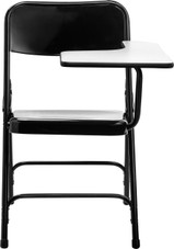 National Public Seating NPS 5200 Series Tablet Arm Folding Chair, Left Arm, Black (Pack of 2)