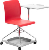 NPS Chair on the Go, Red National Public Seating Shiffler Furniture and Equipment for Schools