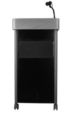 Oklahoma Sound Greystone Lectern with Sound and Rechargeable Battery